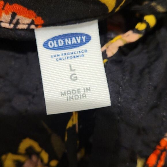 Old Navy lace up floral dress - Picture 4 of 5